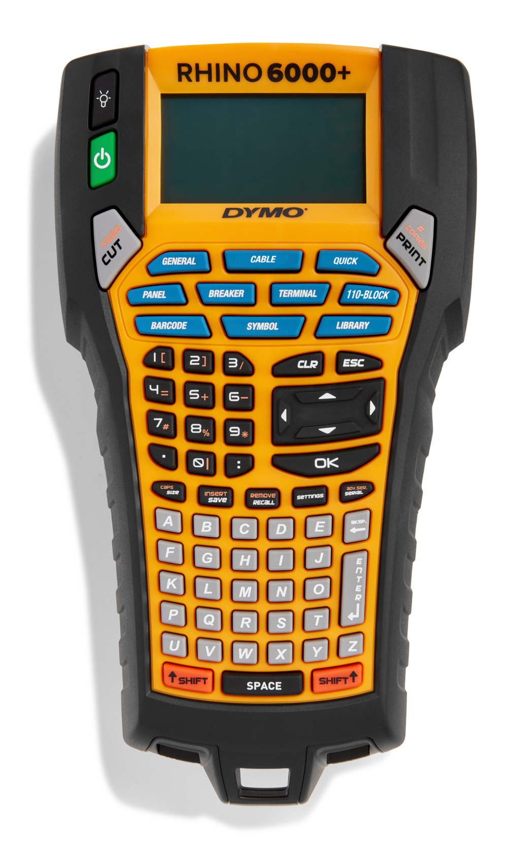 DYMO 2122967 Rhino 6000+ Industrial Label Maker with Carry Case
